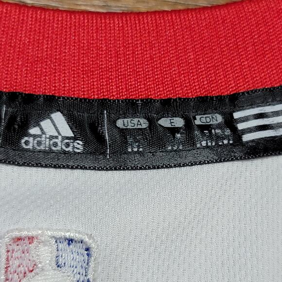 Adidas White & Red Jersey Tank Houston Rockets "13 Hardin" - Size Medium - Picture 6 of 10